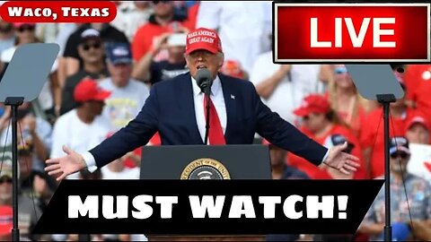 🔴Donald Trump Adresses the Nation LIVE! First 2024 Campaign Rally in WACO, TX- 3/25/23