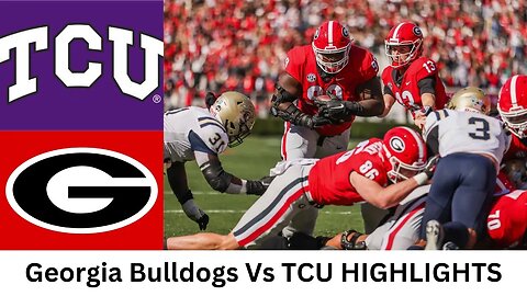 HISTORIC PERFORMANCE! Georgia vs TCU 2023 College Football National Championship game SVP Highlights