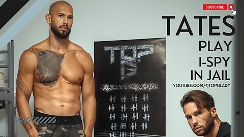 Andrew & Tristan Tate Play I-Spy In Jail