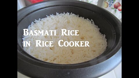 How to Cook Basmati Rice / Rice Cooker Recipes #Recipe165CFF