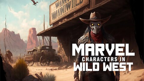 The Good, the Bad and the Ugly - Marvel Characters in Wild West