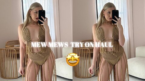 [4K] GRWM _ Summer Look With Transparent Lingerie _ See-Through Clothes With Mia Miku