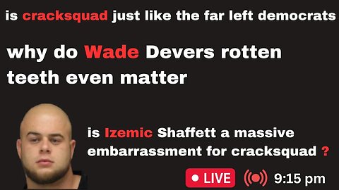 how cracksquad and the far left are one in the same