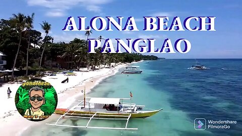 Panglao, Alona Beach Overview - Philippines