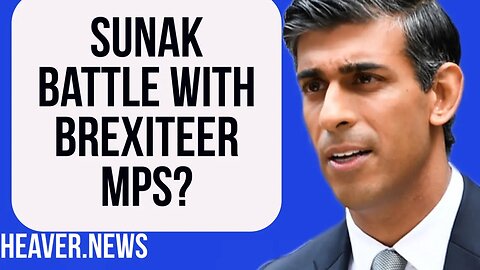 Sunak To BULLDOZE Brexiteer MPs For EU Deal?