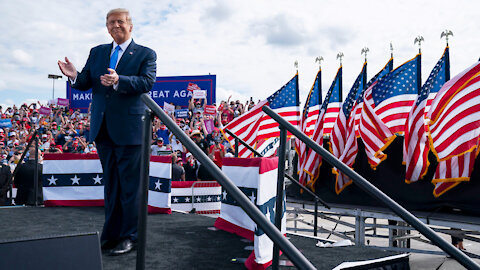 President Donald J. Trump's largest Save America rally in Iowa, with over 70,000 MAGA patriots.