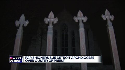 Parishioners sue Detroit Archdiocese over ouster of priest