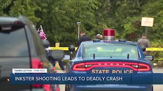 Inkster shooting leads to deadly crash in Dearborn Heights