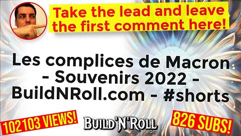 Les complices de Macron - Souvenirs 2022 - BuildNRoll.com - #shorts