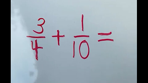 Adding and Subtracting Fractions with Unlike Denominators-Butterfly Method