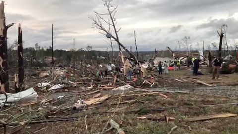 Tornadoes Kill At Least 23 In Eastern Alabama