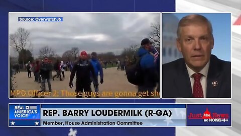 Plain Clothed Officer Encouraging People to Go into Capitol?