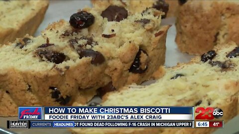 One of 23ABC's very own is showing us her Christmas biscotti recipe