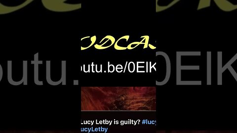 I did a talk why I believe #lucyletby may not be guilty. https://youtu.be/0ElKJIYS2a0