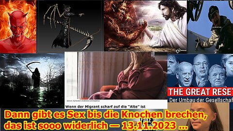 Dann gibt es Sex bis die Knochen brechen, das ist sooo widerlich — 13.11.2023 ...