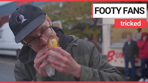 Football fans fooled into eating meat-free burgers