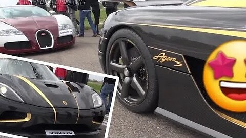 Bugatti Veyron 16.4 vs Koenigaegg Agera S Hundra brutal streetrace