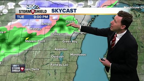 Michael Fish's NBC26 Storm Shield weather forecast