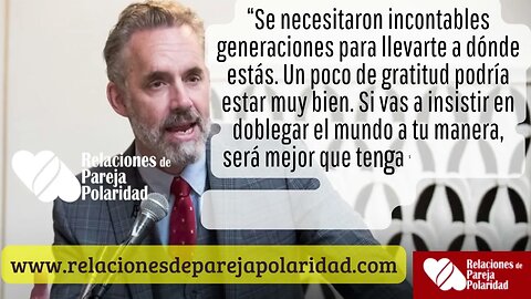 Jordan Peterson - Un poco de gratitud es positivo en la vida