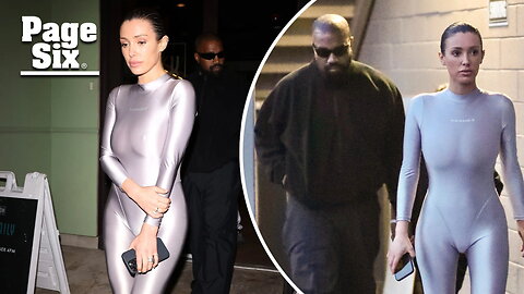 Bianca Censori rocks $60 spandex catsuit for Easter outing with Kanye West and his kids