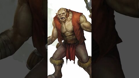 An Ogre in D&D