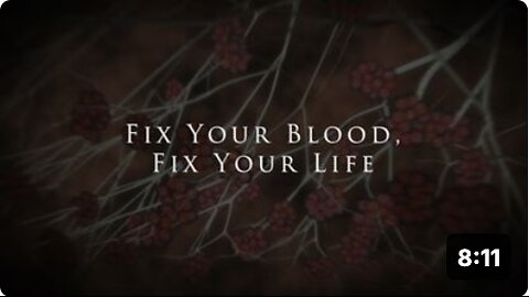 Fix Your Blood, Fix Your Life