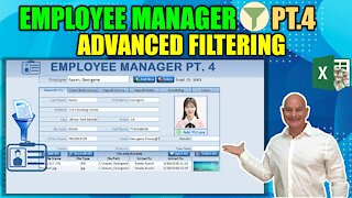 Learn These Amazing Excel Advanced Filter Techniques in Minutes [Employee Manager Part 4]