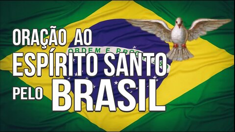 Que o ESPÍRITO SANTO conceda LUZ, SABEDORIA e CORAGEM ao POVO BRASILEIRO neste momento conturbado