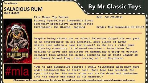 G.I. Rum: Classified #mla