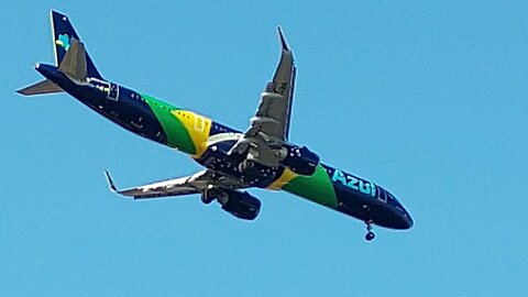 Airbus A321NEO PR-YJE vindo de Campinas para Fortaleza