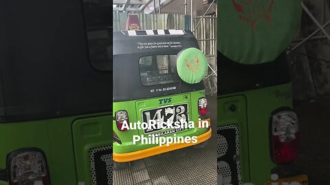 AutoRicksha in Philippines ? #india #indian #philippines #manila #bohol #autorickshaw