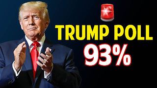 Trump Election Poll at 93%