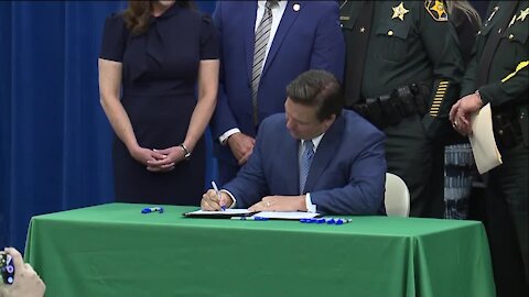 DeSantis signs 'anti-riot' bill into law