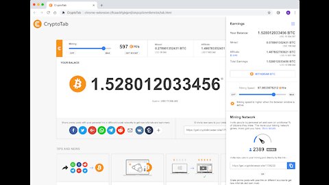 Online Money Earnings , Crypto Tab Browser, How to Mine Bitcoin Free