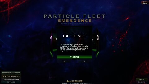 With tech issues, now playing Particle Fleet with Vertu!