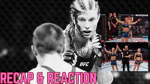 Is Thug Rose DONE? Manon Fiorot DEFEATS Namajunas! UFC Paris Fight Night REACTION |