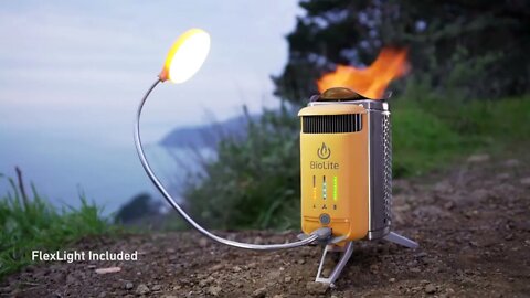 Biolite Campstove 2 Converts Energy To Charge USB Devices