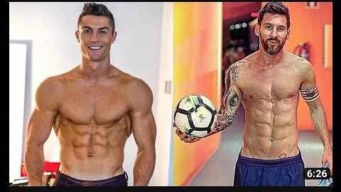 Cristiano Ronaldo vs lionel Messi, transformation 2022 who is better ?