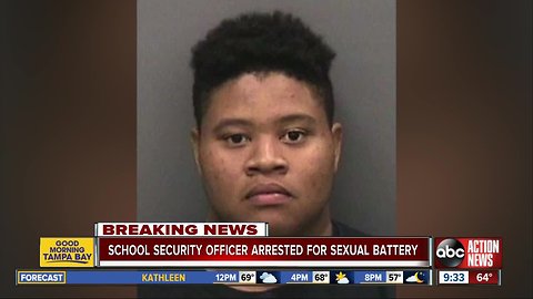 School security officer arrested for sexual battery of six-year-old child