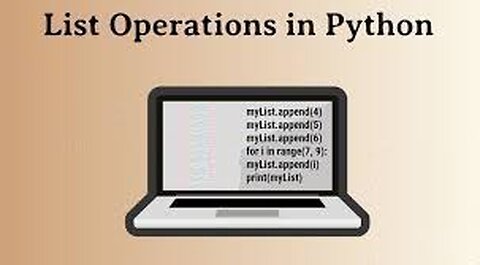 Python: List Operations in details