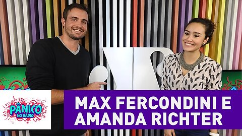 Max Fercondini e Amanda Richter - Pânico - 02/09/16