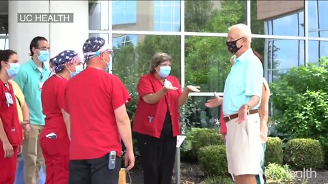 Butler County man makes swift recovery from COVID-19, returns to thank hospital staff who helped him beat the virus