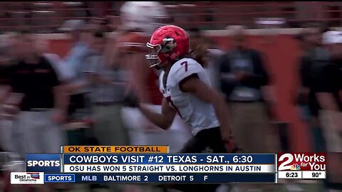 Oklahoma State Football looking for a 6th straight win over Texas, in Austin