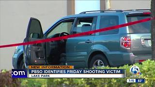 PBSO identifies Friday Shooting Victim