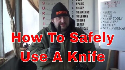 How To Use A Knife Safely