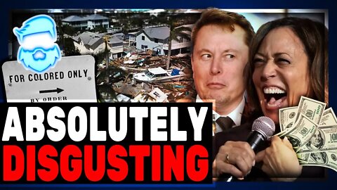 Elon Musk BLASTS Woke Hurricane Ian Relief As Kamala Harris Says Skin Color Comes FIRST!