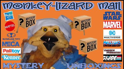 LIVE MYSTERY TOY UNBOXINGS - Star Wars, Marvel, MASK,, MOTU? MoNKeY-LiZaRD Mail