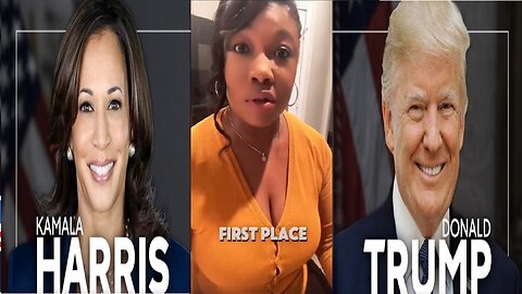 Busty Black Beauty Breaks down Trump Vs Harris Policies In An Easy To Understand Video