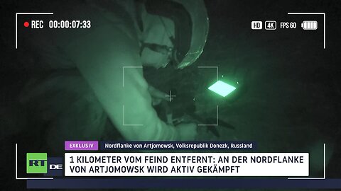 Exklusiv: 1 Kilometer vom Feind entfernt – An der Nordflanke von Artjomowsk