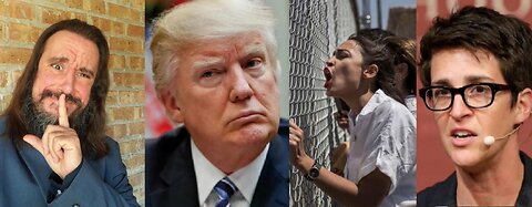 AOC & Rachel Maddow Are Afraid Trump Will Lock Them Up In Camps